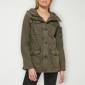 Levi Strauss hooded midweight anorak jacket